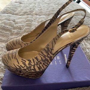 Stuart Weitzman SZ 10 Animal Print